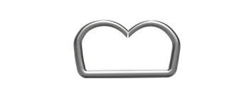 Высокое качество титана скобы