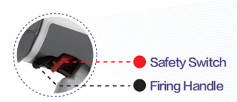 Выключатель безопасности и скрытая ручка для стрельбы