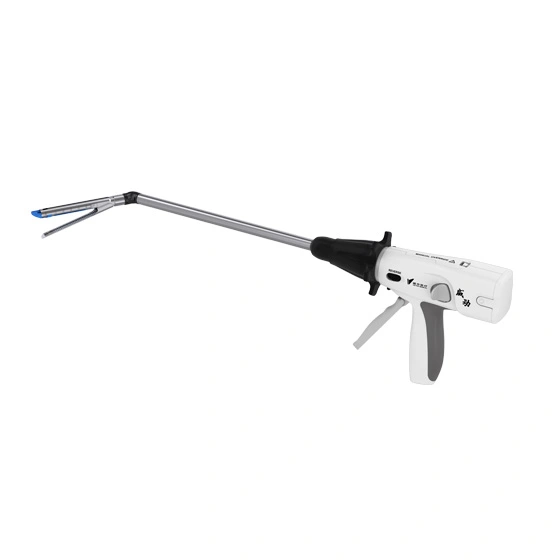 Single use powered endoscopic linear cutters and reloads